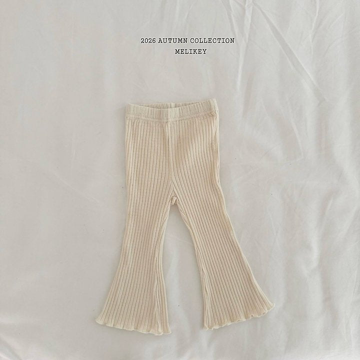 [PRE-ORDER] Bobo Ribbed Boot-Cut Pants