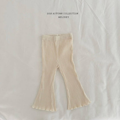 [PRE-ORDER] Bobo Ribbed Boot-Cut Pants