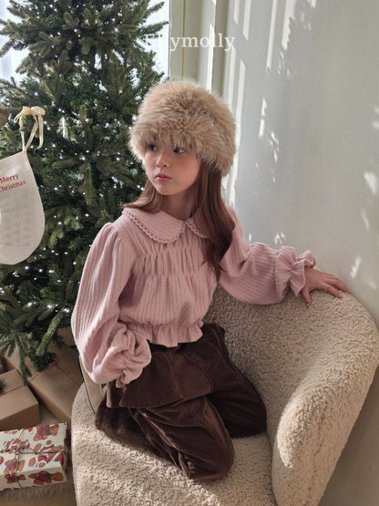 [PRE-ORDER] Honey Round Collar Blouse