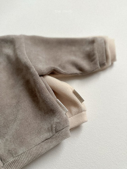 [PRE-ORDER] Velvet Ribbed Cardigan