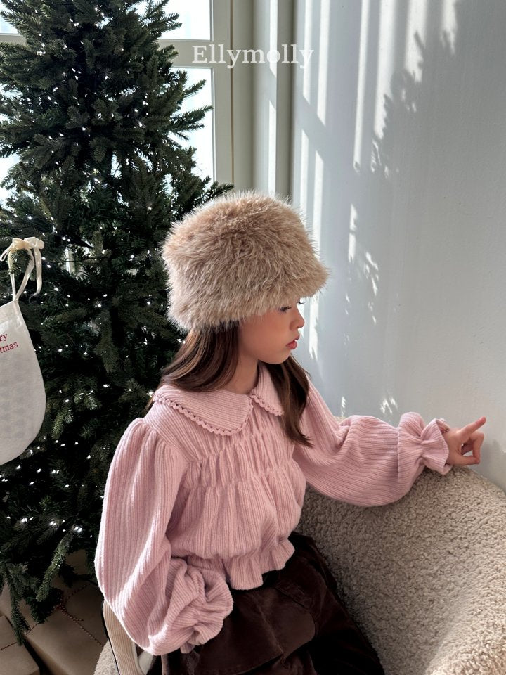 [PRE-ORDER] Honey Round Collar Blouse