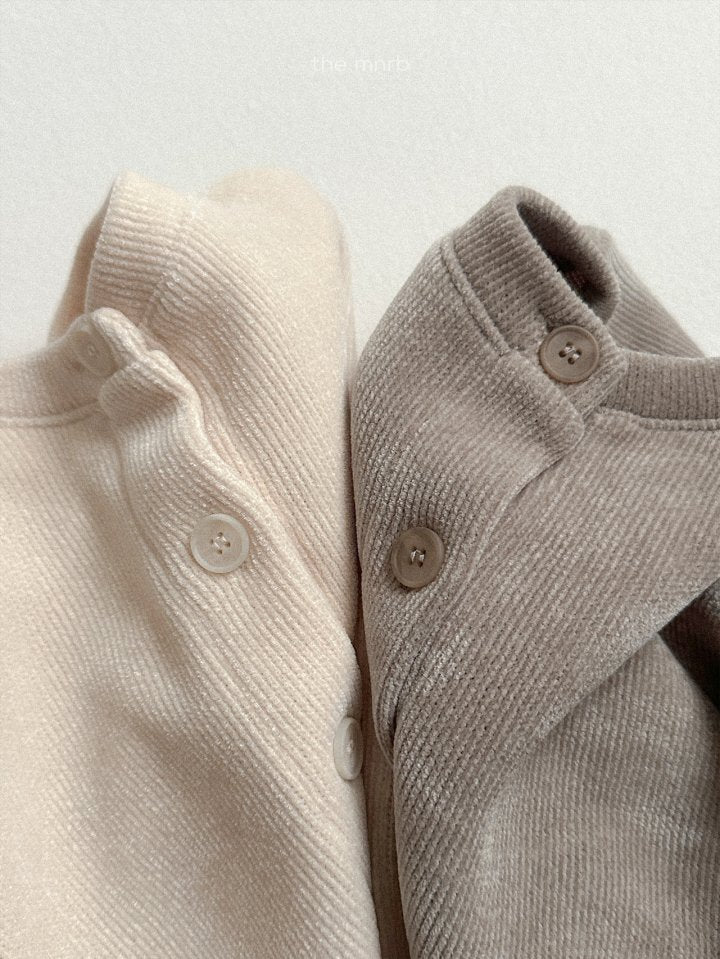 [PRE-ORDER] Velvet Ribbed Cardigan