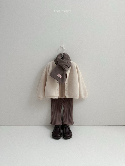 [PRE-ORDER] Velvet Ribbed Cardigan