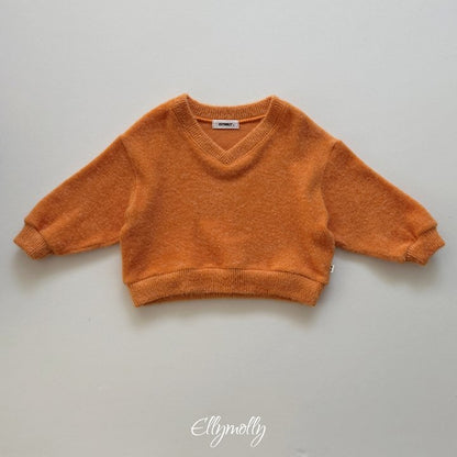 [PRE-ORDER] Chicago Brush V Neck Knit Top