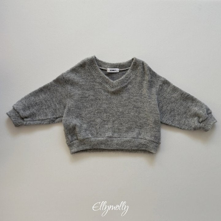 [PRE-ORDER] Chicago Brush V Neck Knit Top