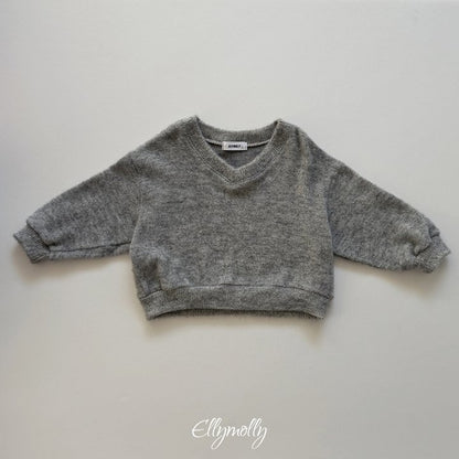 [PRE-ORDER] Chicago Brush V Neck Knit Top