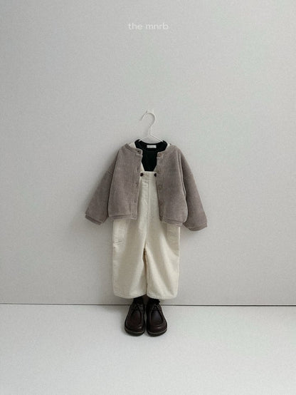 [PRE-ORDER] Velvet Ribbed Cardigan