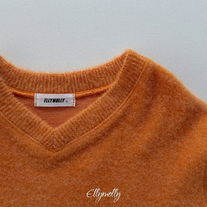[PRE-ORDER] Chicago Brush V Neck Knit Top