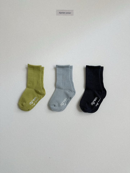 [PRE-ORDER] Dual Ribbed Socks Set