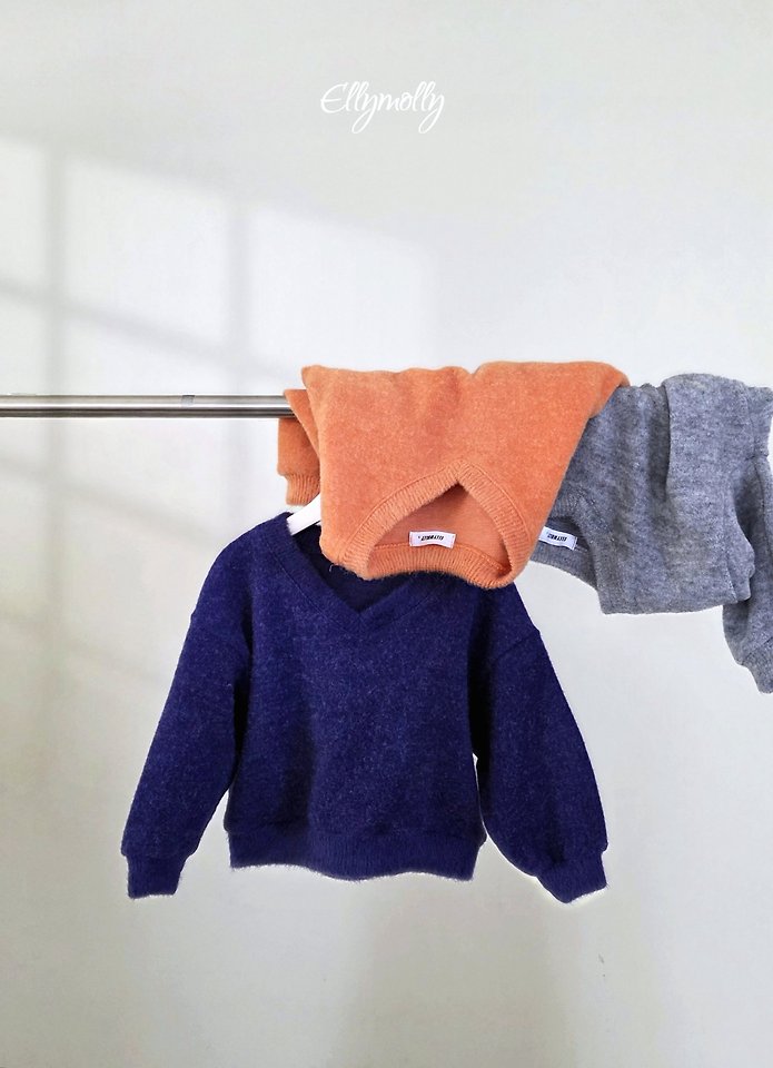 [PRE-ORDER] Chicago Brush V Neck Knit Top