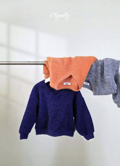 [PRE-ORDER] Chicago Brush V Neck Knit Top