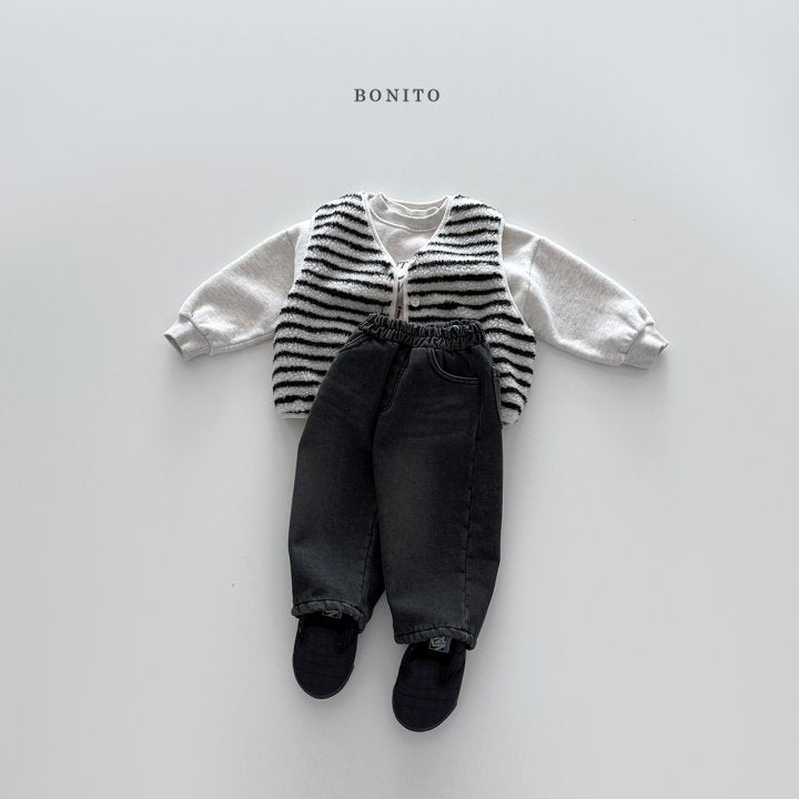 [PRE-ORDER] Sherpa Stripe Vest