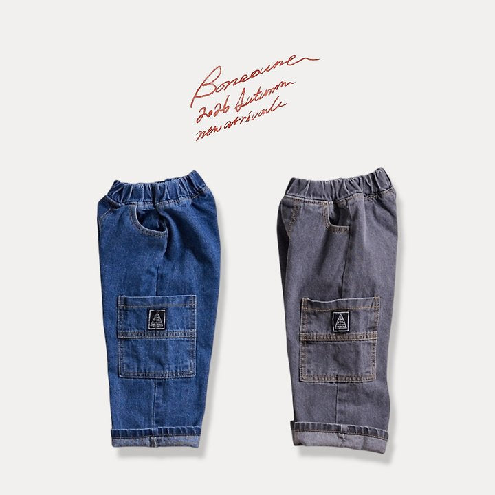 [PRE-ORDER] Pocket Cargo Denim Pants