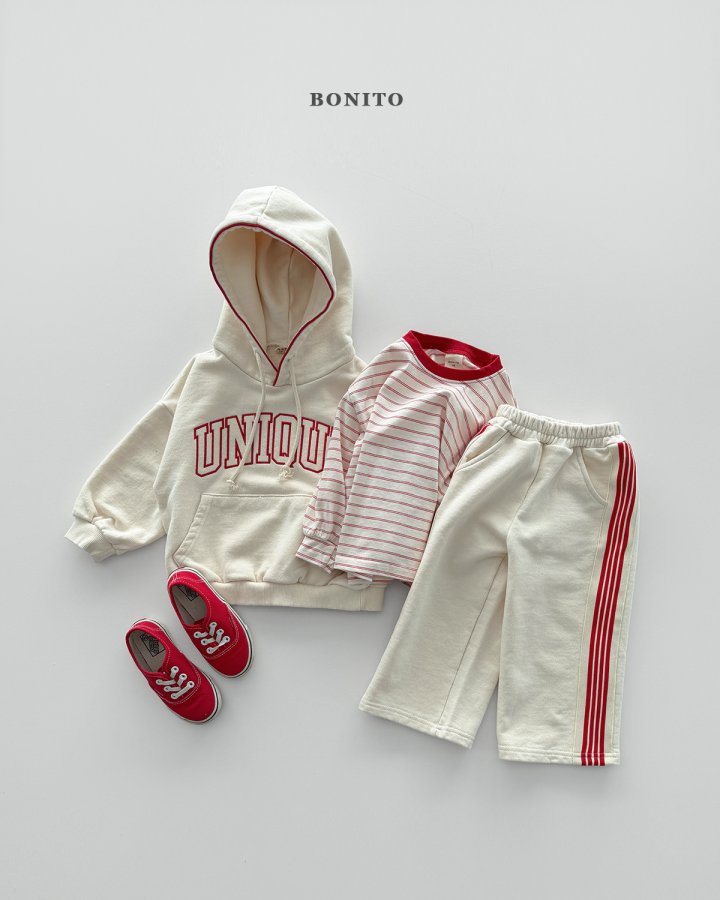 [PRE-ORDER] Unique Piping Hoodie Sweatshirts (Mom&Dad Couple)