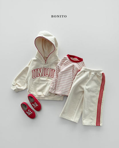 [PRE-ORDER] Unique Piping Hoodie Sweatshirts (Mom&Dad Couple)