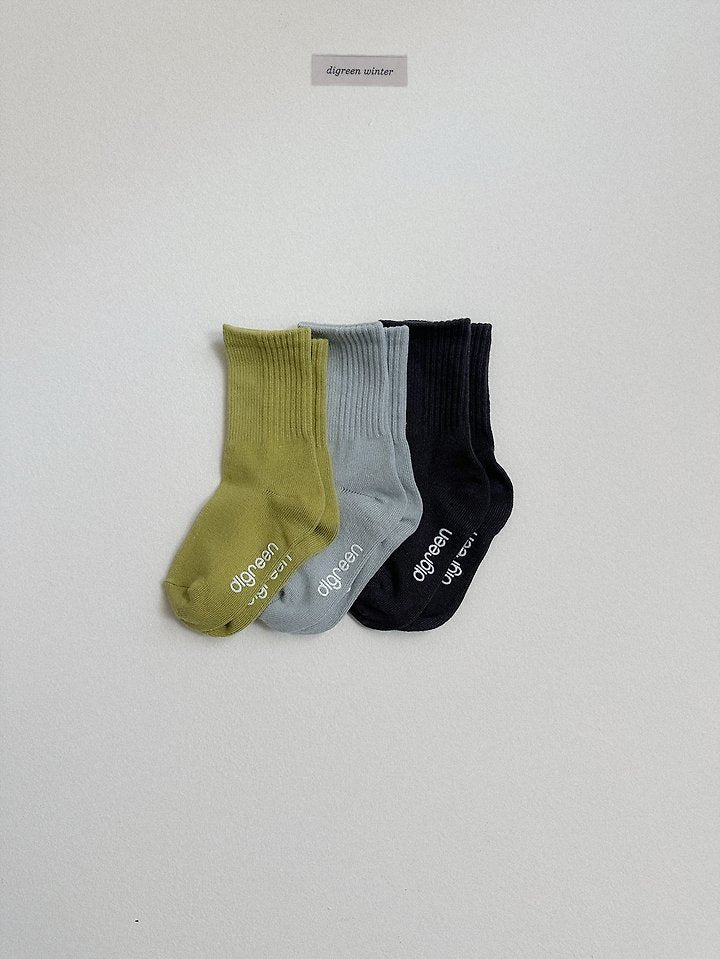 [PRE-ORDER] Dual Ribbed Socks Set