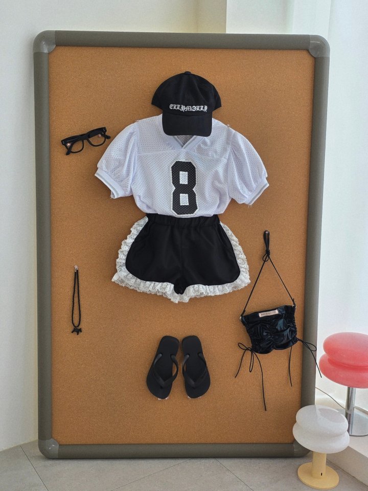 [PRE-ORDER] Mesh Frill Shorts