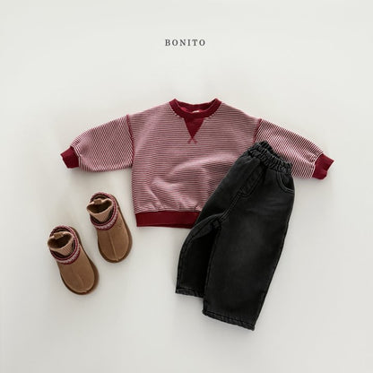 [PRE-ORDER] Small Stripe Triangle Sweatshirts