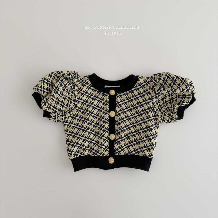 [PRE-ORDER] Rica Floral Puff Cardigan