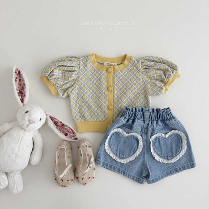 [PRE-ORDER] Rica Floral Puff Cardigan