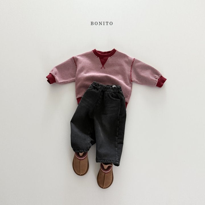 [PRE-ORDER] Small Stripe Triangle Sweatshirts