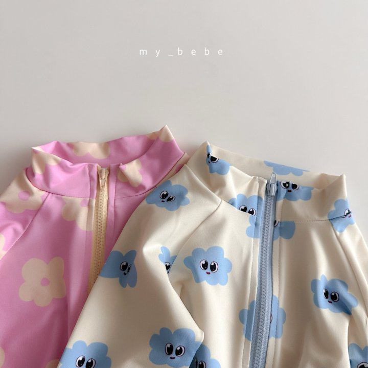 [PRE-ORDER] Zipper Swim Suit + Hat Set