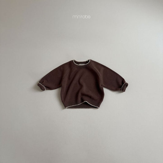 Mellow Sweater Top [Brown/S(10-18m)]