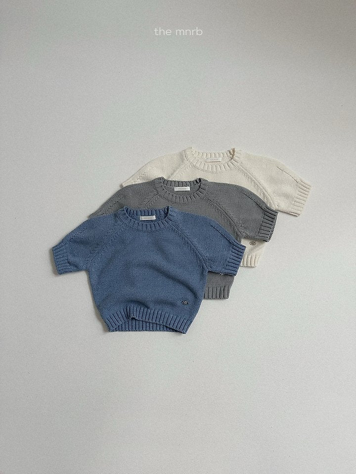 [PRE-ORDER] Emblem 3/4 Sleeve Sweater Top