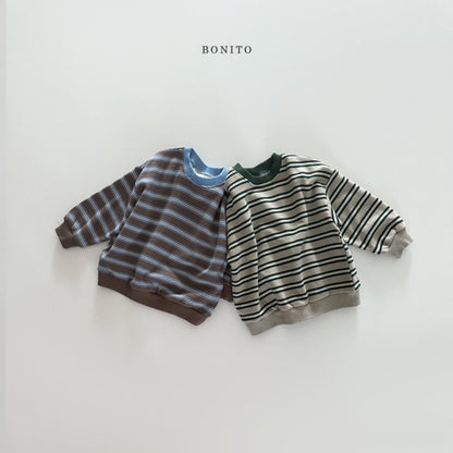 [PRE-ORDER] Stripe Color Block Sweatshirts