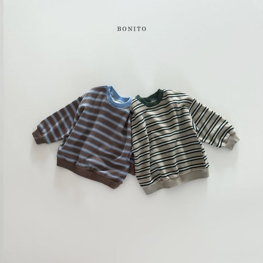 [PRE-ORDER] Stripe Color Block Sweatshirts
