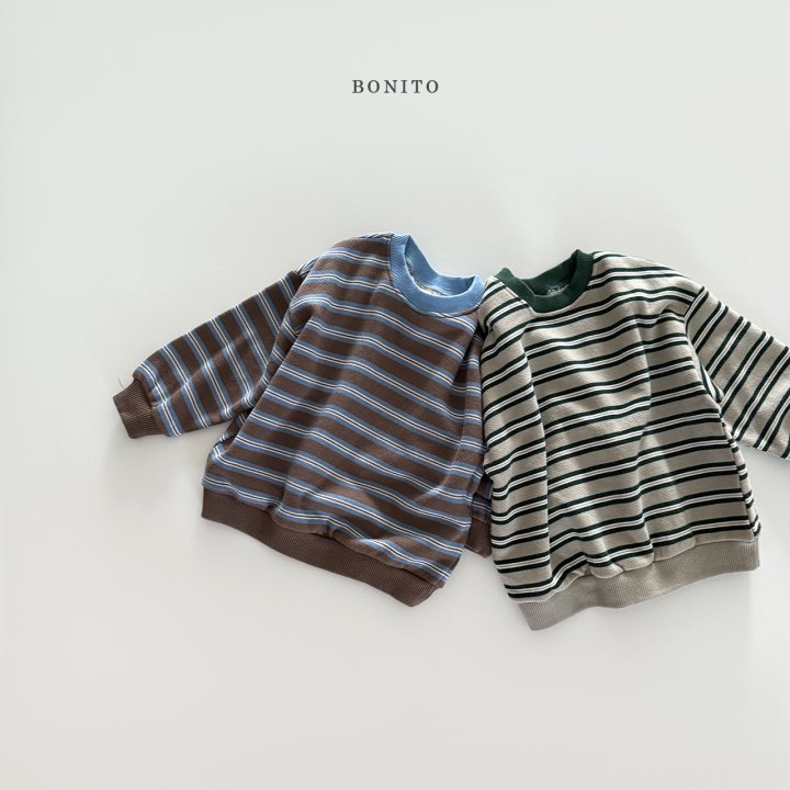 [PRE-ORDER] Stripe Color Block Sweatshirts