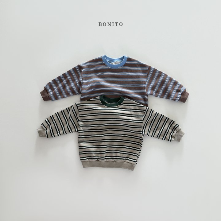 [PRE-ORDER] Stripe Color Block Sweatshirts
