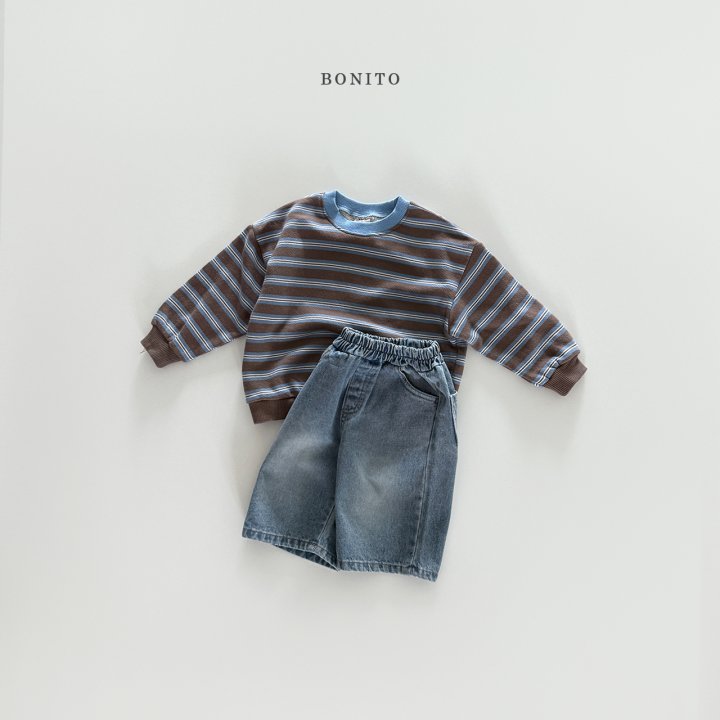 [PRE-ORDER] Stripe Color Block Sweatshirts