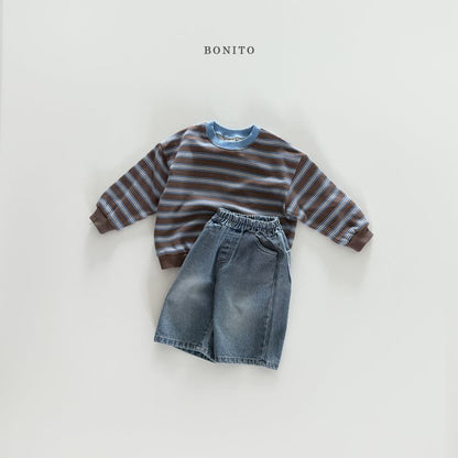 [PRE-ORDER] Stripe Color Block Sweatshirts