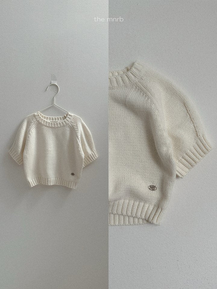 [PRE-ORDER] Emblem 3/4 Sleeve Sweater Top