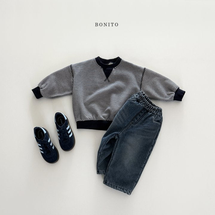 [PRE-ORDER] Small Stripe Triangle Sweatshirts