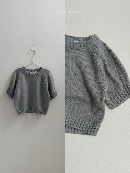 [PRE-ORDER] Emblem 3/4 Sleeve Sweater Top