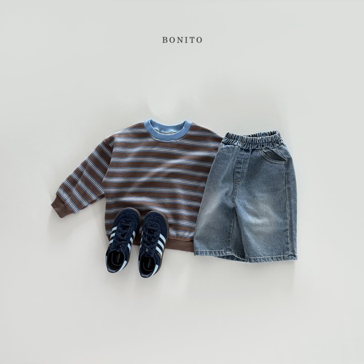 [PRE-ORDER] Stripe Color Block Sweatshirts