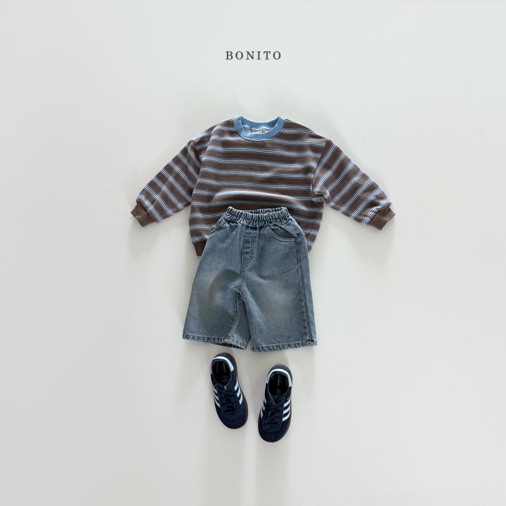 [PRE-ORDER] Stripe Color Block Sweatshirts