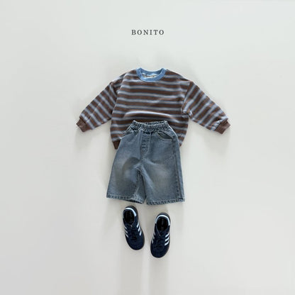 [PRE-ORDER] Stripe Color Block Sweatshirts
