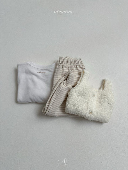 [PRE-ORDER] Ecru Sweater Vest