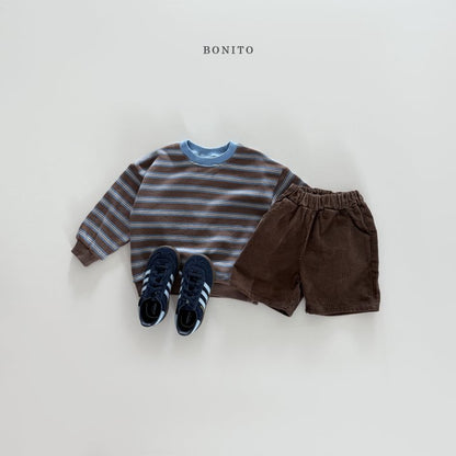 [PRE-ORDER] Stripe Color Block Sweatshirts