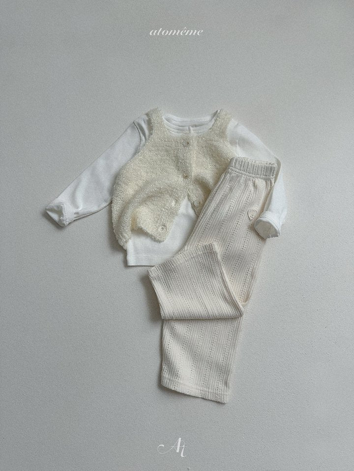[PRE-ORDER] Ecru Sweater Vest