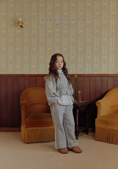 [PRE-ORDER] Crop Frill Hoodie Jacket