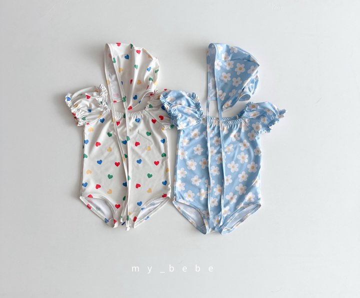 [PRE-ORDER] Shirring Swim Suit + Hat Set