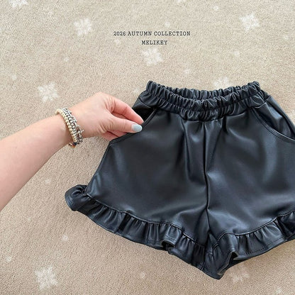 [PRE-ORDER] Faux Leather Shorts