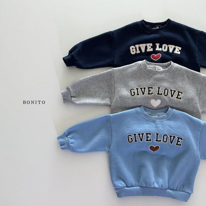 [PRE-ORDER] Give Love Sweatshirts (Mom&Dad Couple)