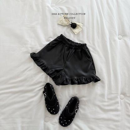 [PRE-ORDER] Faux Leather Shorts