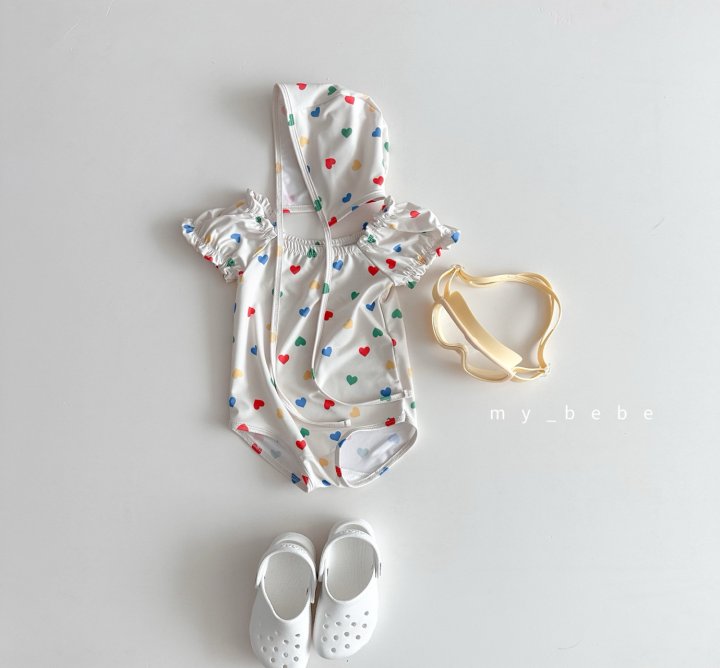 [PRE-ORDER] Shirring Swim Suit + Hat Set