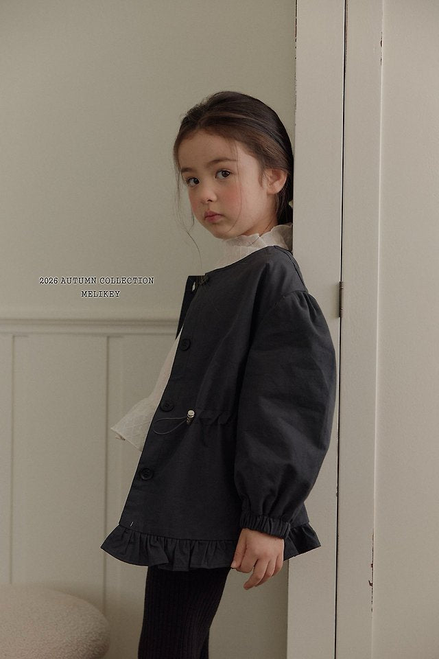 [PRE-ORDER] Momo Frill Trench Coat